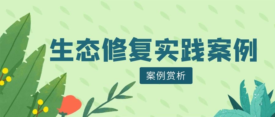 案例賞析 | 生態(tài)修復(fù)實(shí)踐案例